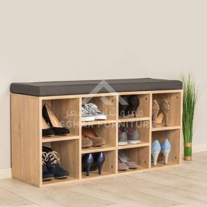 10 Pair Shoe Bench