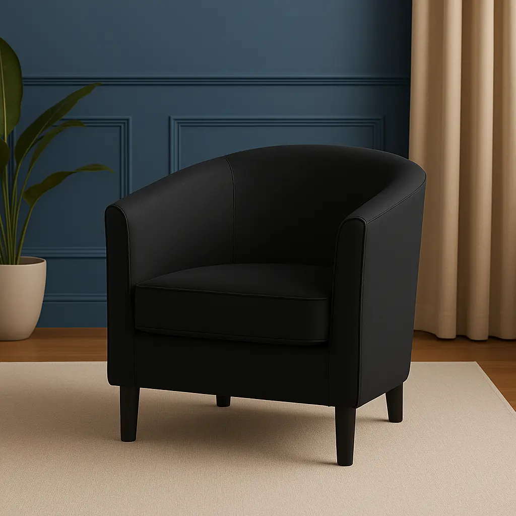 Ardor Minimalist Tub Chair - Image 3