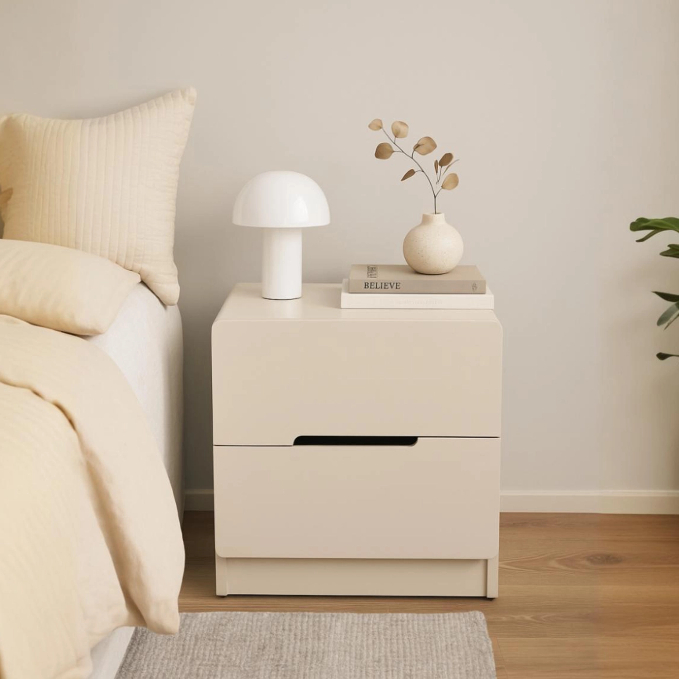 Artisana 2-drawers Nightstand