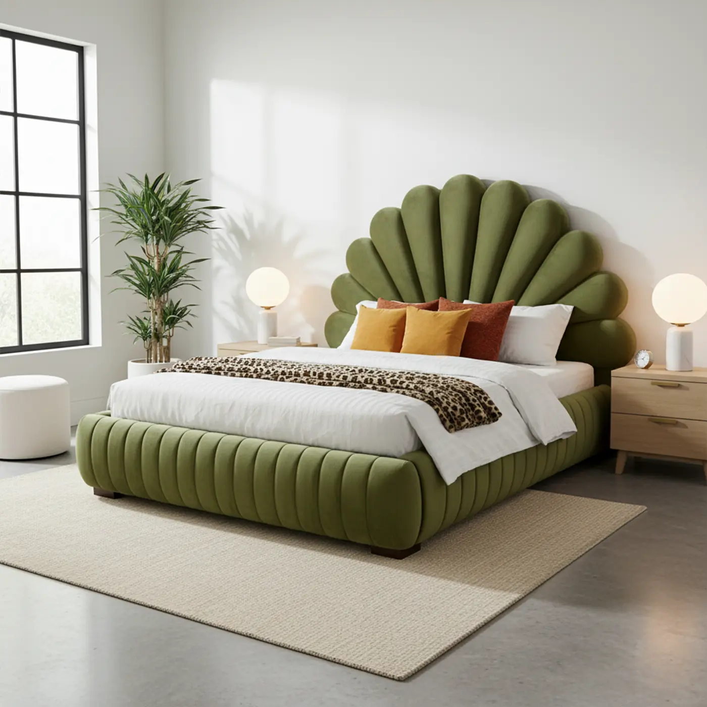 Elan Verde Panel Headboard - Image 4