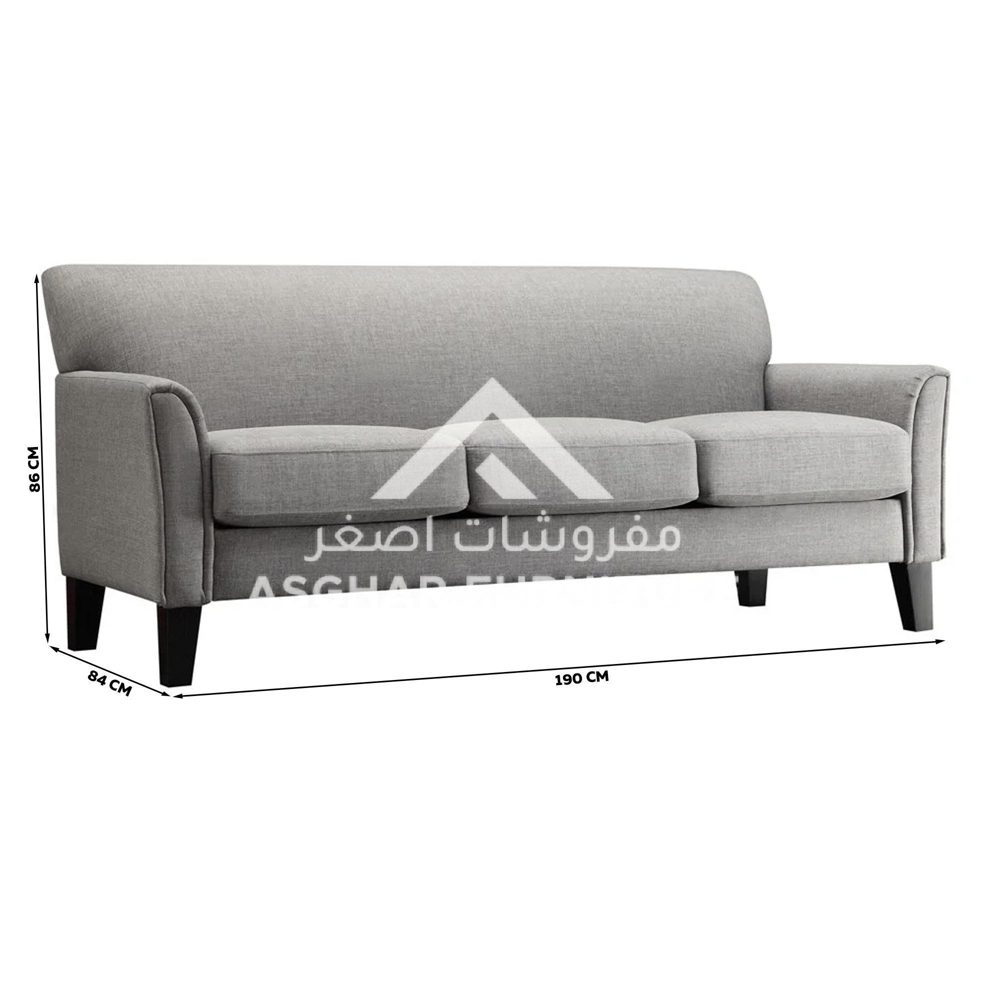 Hollis Classic Minimalist Sofa - Image 5