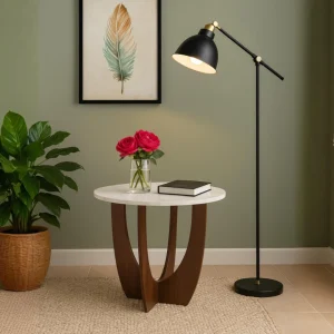 Sunset Marble Side Table