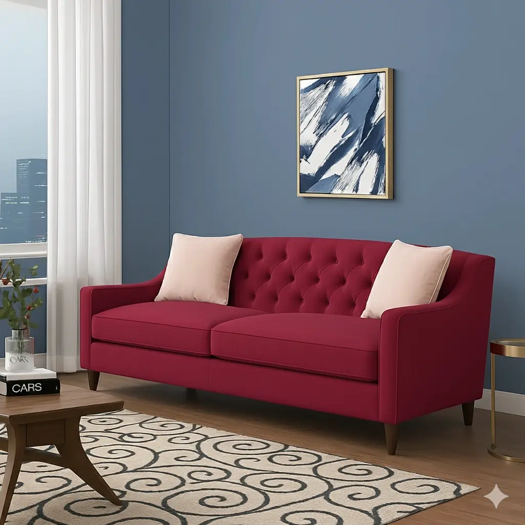 Vince Recessed Arm Sofa - Image 4