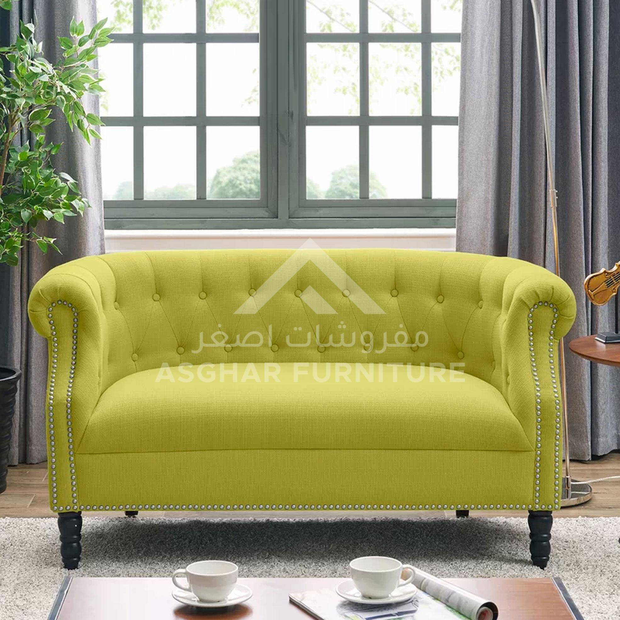 Rolled Arms Loveseat - Image 4