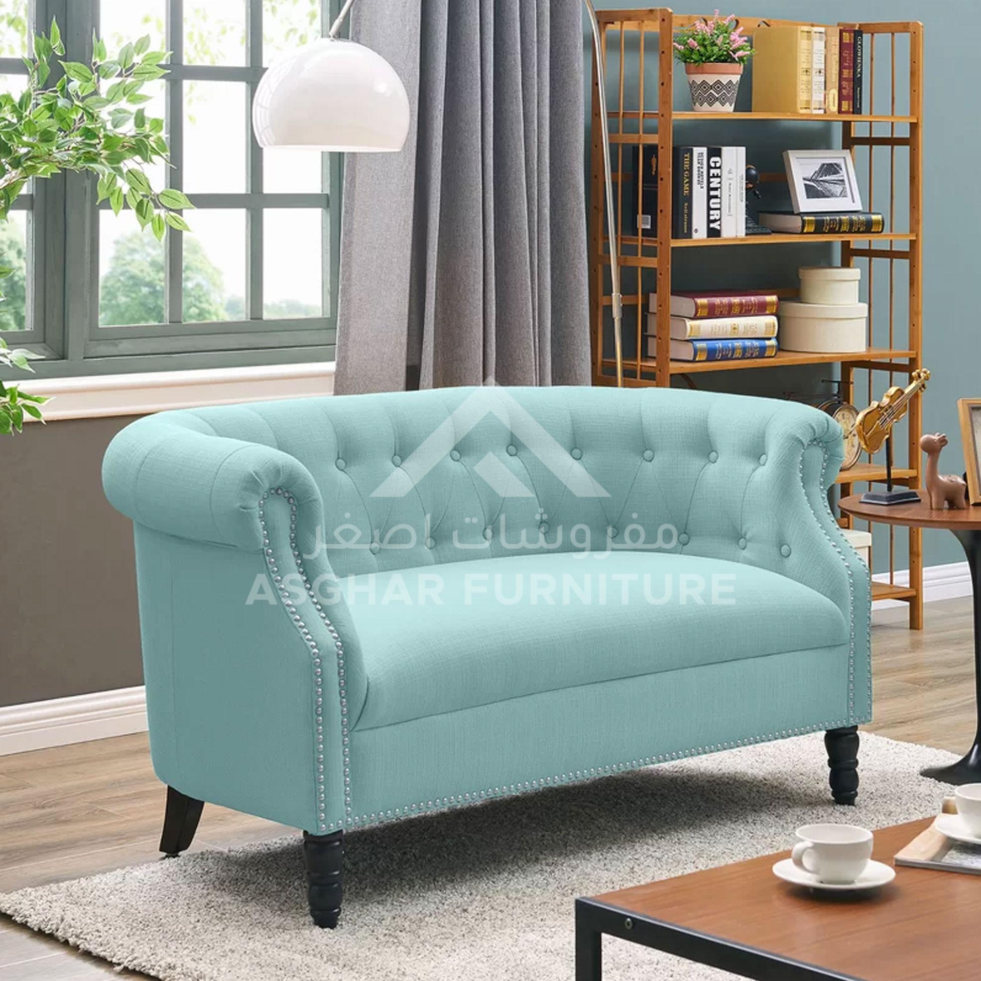 Rolled Arms Loveseat - Image 5