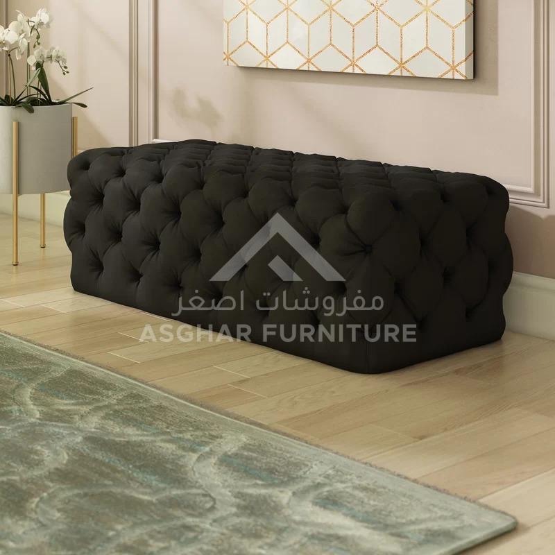 Jill Tufted Ottoman - Image 3