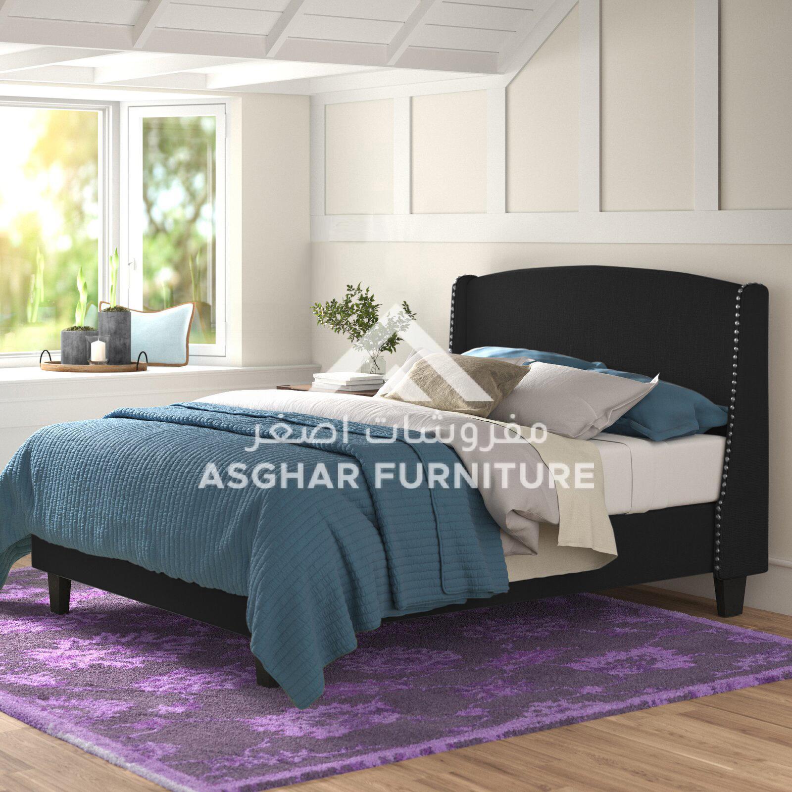 Laron Upholstered Bed with Free Mattress - Image 5