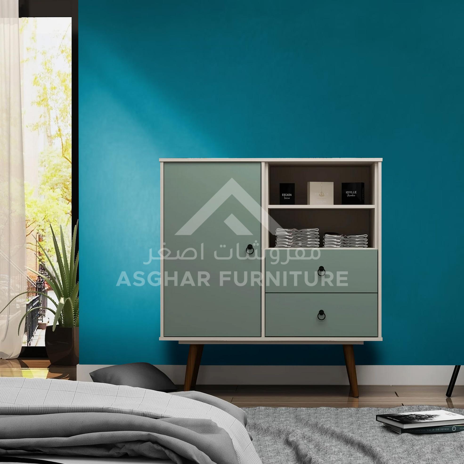 Nova Modern 2 Drawer Dresser - Image 2